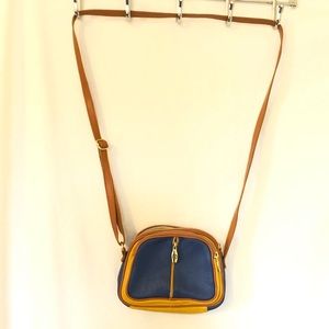 Leather crossbody bag